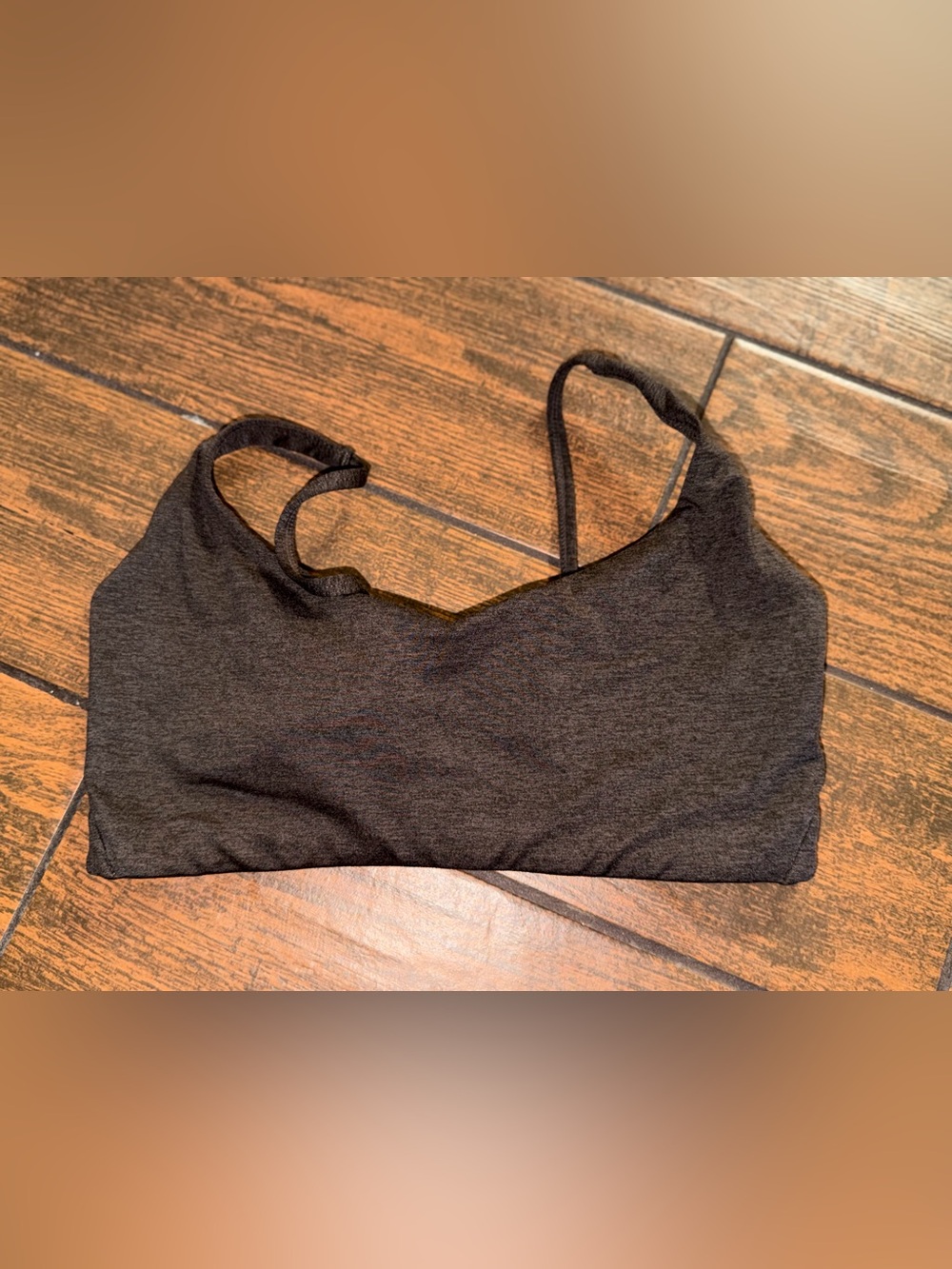 BuffBunny Charcoal Seamless Bralette
